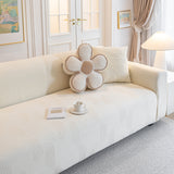 Modern Slipcovers Geometric Textured Stretchable Sofa Cover for Couch with Chaise