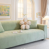 Modern Slipcovers Geometric Textured Stretchable Sofa Cover for Couch with Chaise