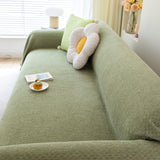 Chenille Large Throw Couch Cover Blanket with Water-Resistant for Futon, Loveseat, and L-Shaped Sofa