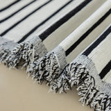 Boho Striped Jacquard Throw Sofa Slipcover Chenille Sofa Throws for Couches for Pets Kids Home Decor