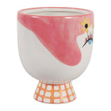 Garsonholm Pink/White/Orange Planter