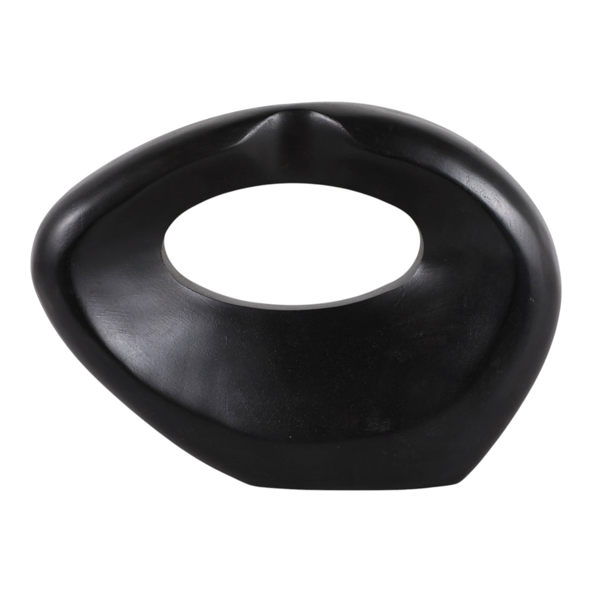 Obie Black/Brown Wooden Object