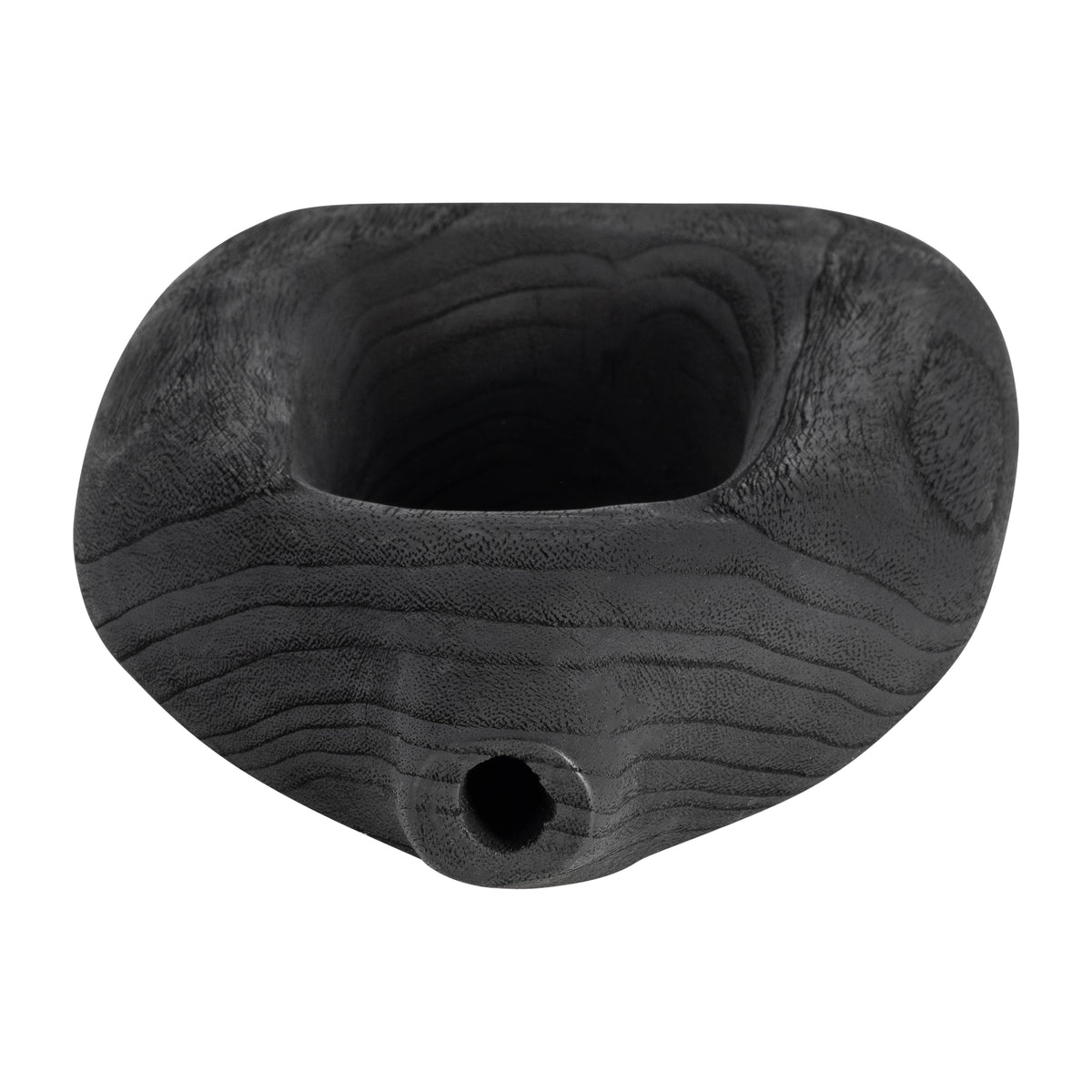 Independence Black Wood Cut-Out Vase - 17376-02EC