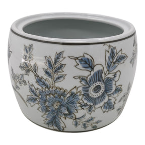 Miles Blue/Brown Neroli Basil Chinoiserie Candle