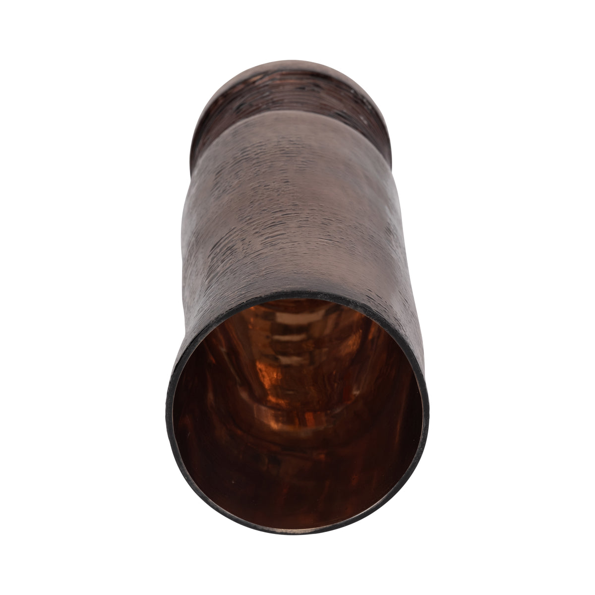 Llanada Bronze Small Glass Textured Enamel Vase