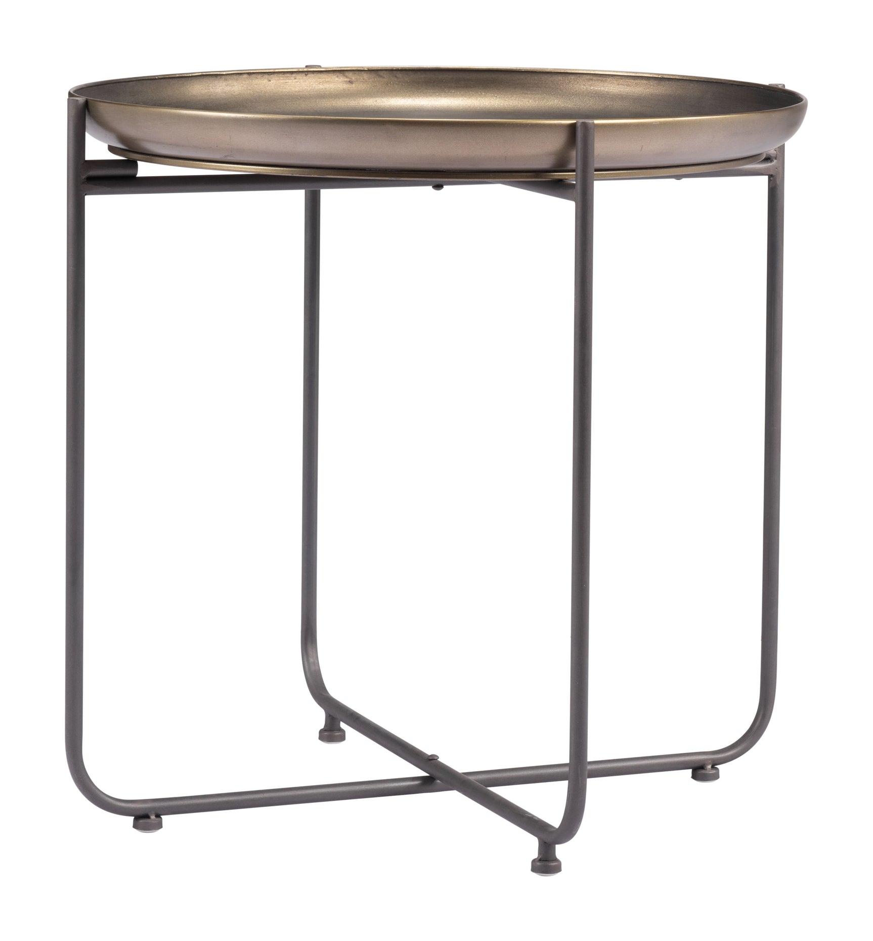 Bronson Bronze Side Table