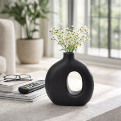 Griffinmoor Black Small Vase
