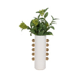 Garsonham White/Gold Vase