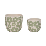 Axelgrove Green Planters (Set of 2)