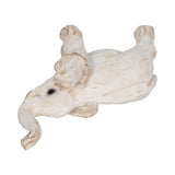 Wilmar White Small Elephant Figurine