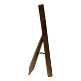 Morristown Brown Small Carved Scales Mango Wood Frame