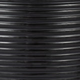 Owenshaw Black Ceramic Ribbed Temple Jar