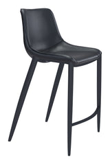 Magnus Black Barstool (Set of 2)