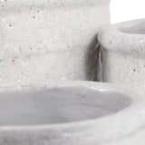 Hayfordway White Terracotta Planter Pots (Set of 3)