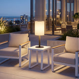 Lumaris Black Solar Table Lamp
