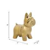 Vinvale Gold Ceramic Dog Table Decor