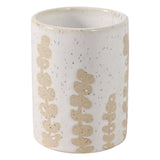 Ponca Ivory/Tan Wild Plant Pencil Cup