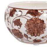 Glasgow Brown/White Neroli Basil Chinoiserie Candle