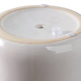 Crosbygrove Ivory Floral Applique Planter
