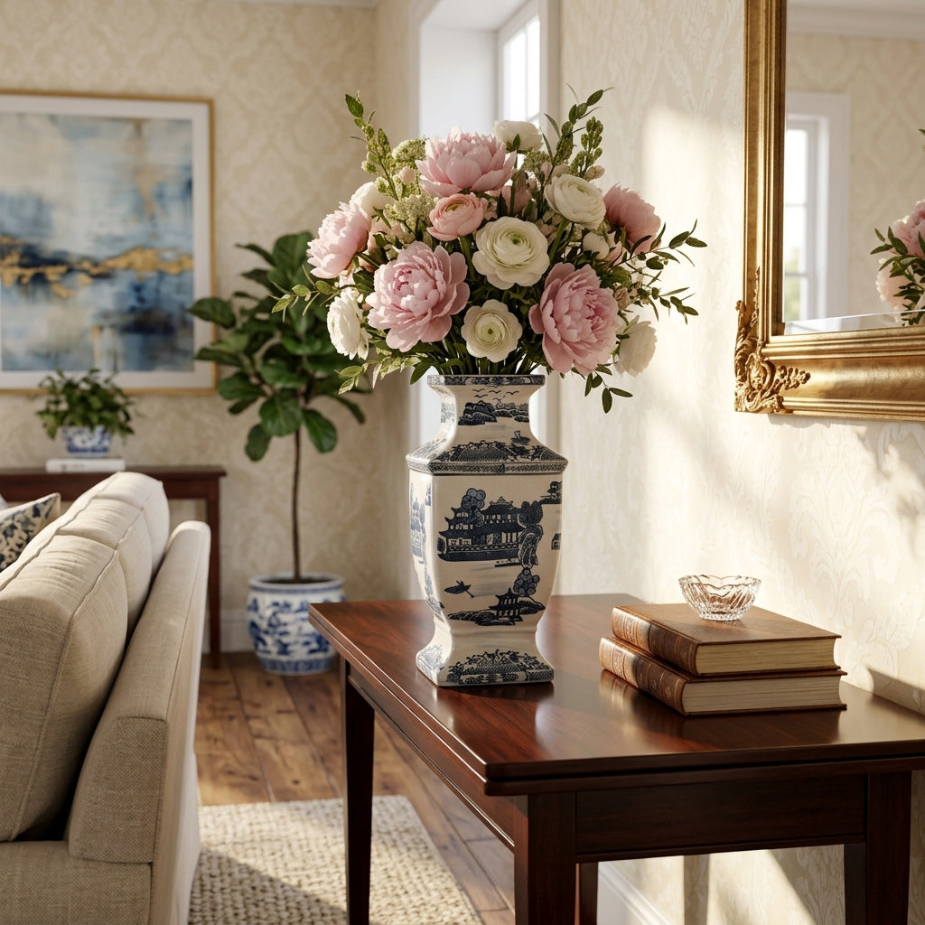 Ellenlake Blue Chinoiserie