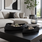 Hartonmill Black Bowls (Set of 2)