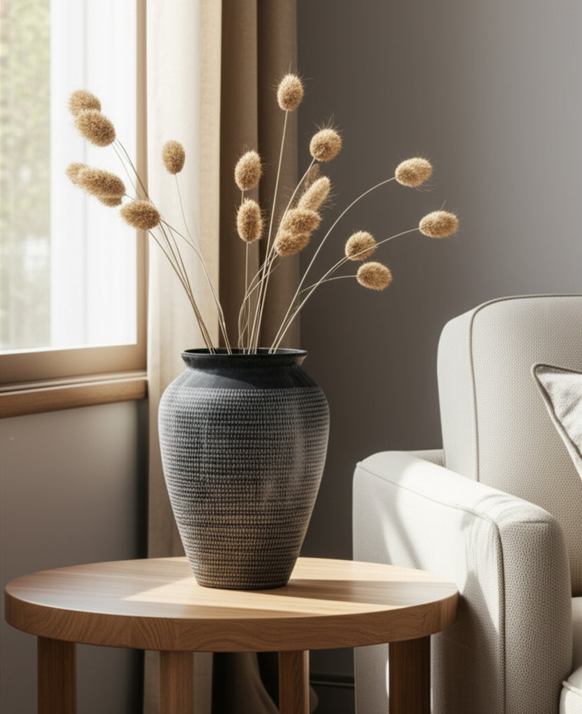 Carlinlake Black Vase