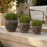 Hayfordway Brown Planters (Set of 3)