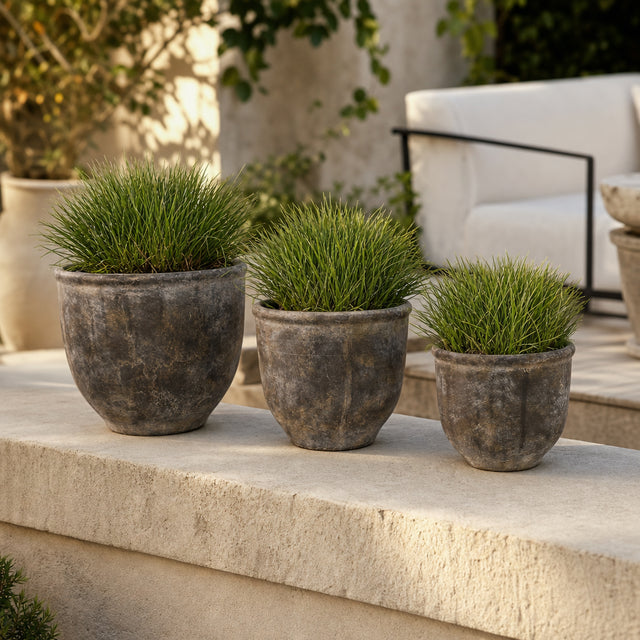 Hayfordway Brown Planters (Set of 3)