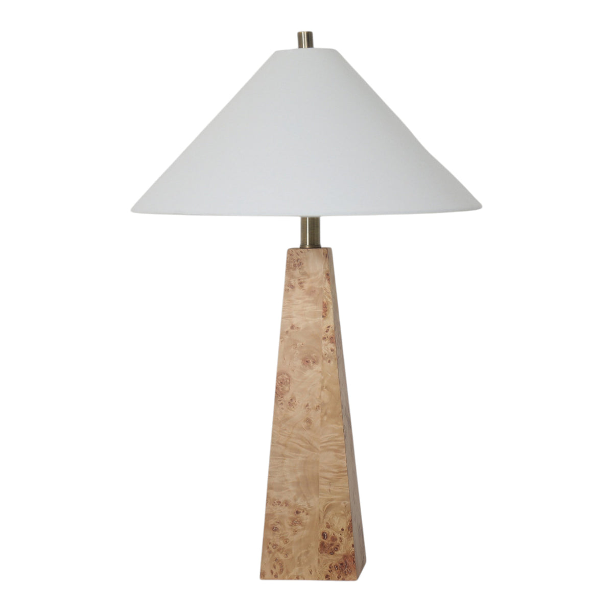 Buntingville Tan Wood Table Lamp