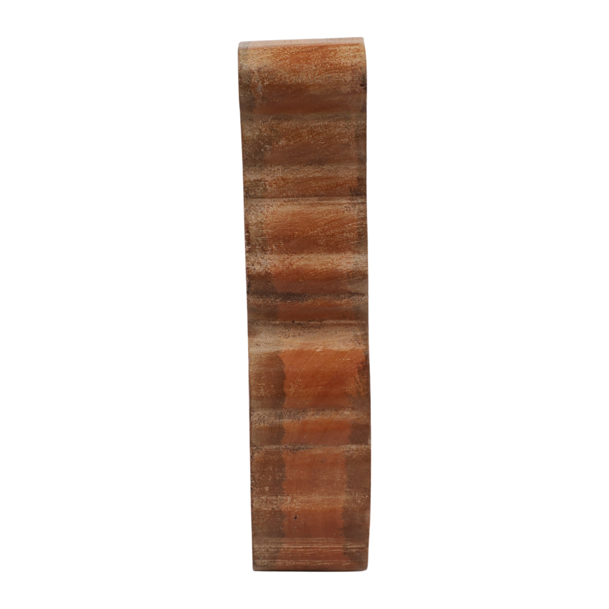 Hooper White/Natural Large Distressed Wood Butterfly