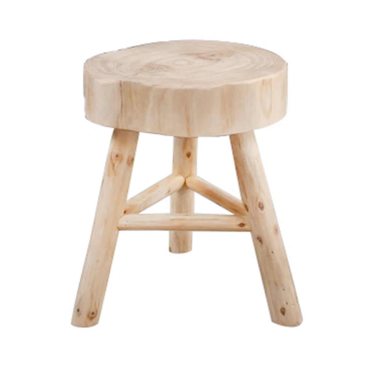 Marcwell Ivory/Tan Stool