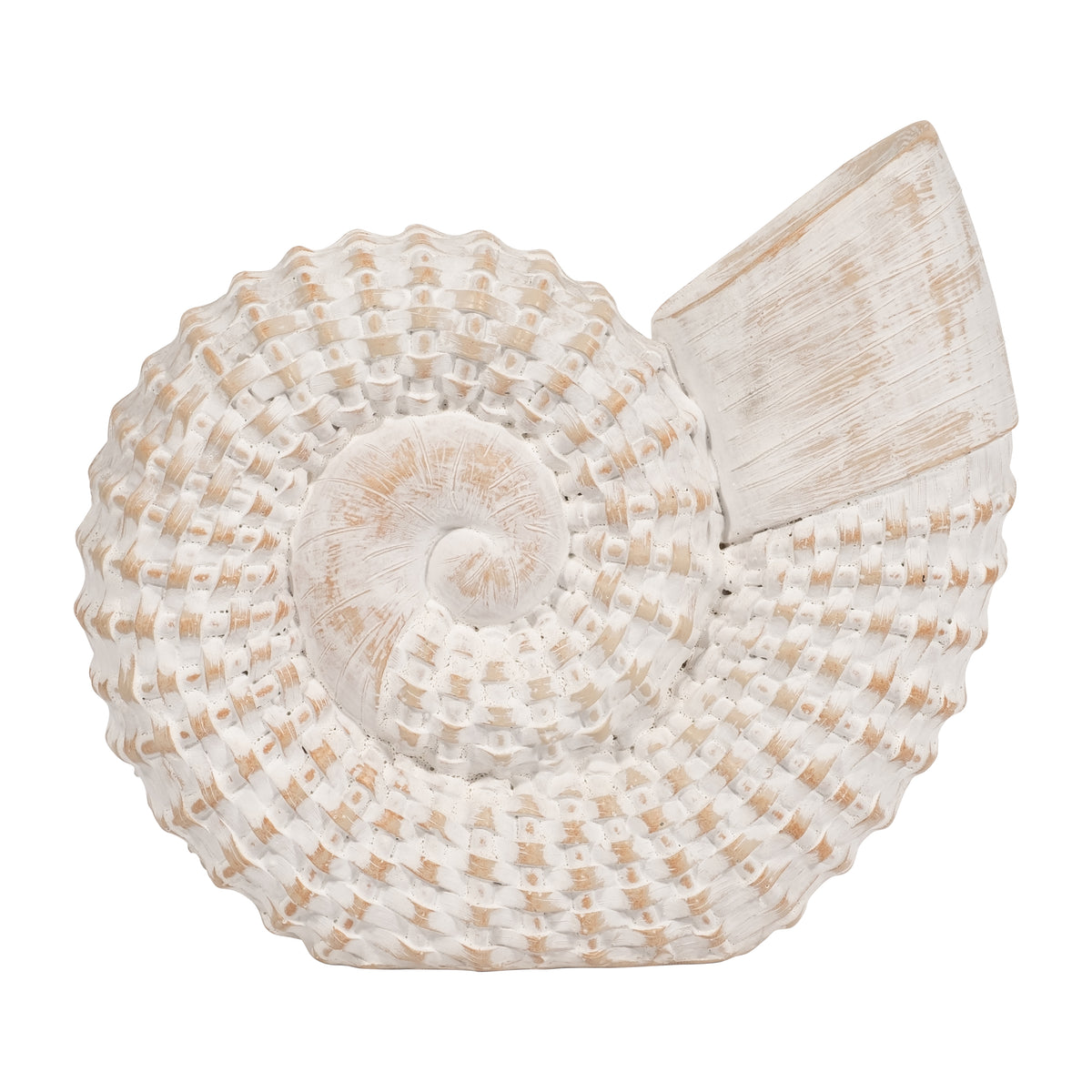 Essexrun White Shell Table Accent Decor