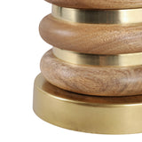 Blantonburn Brown/Gold/Ivory Lamp