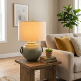 Corbinpark Green/Tan Lamp