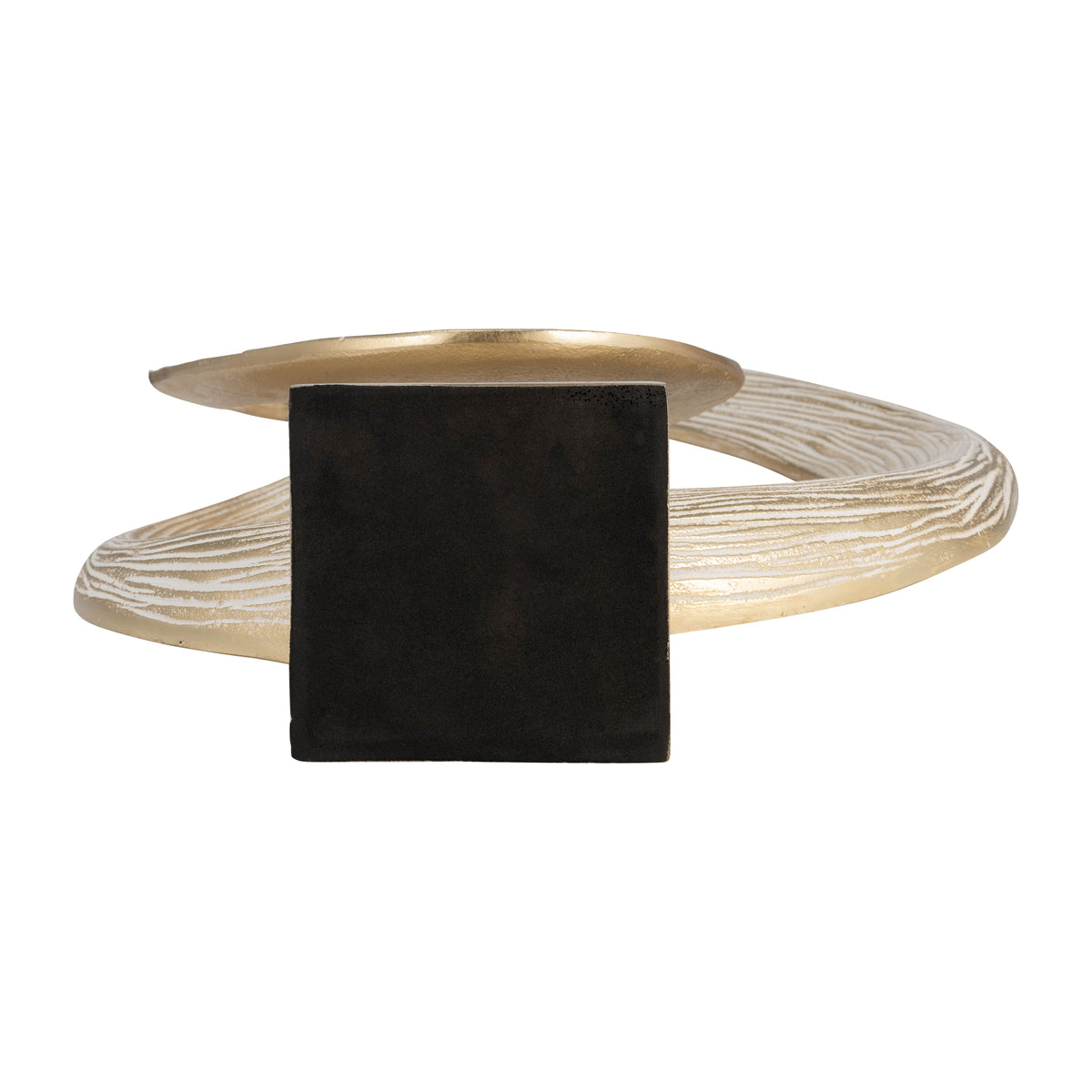 Holt Gold Metal Swirl Table Top Decor