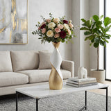 Bricestone Gold Large Vase