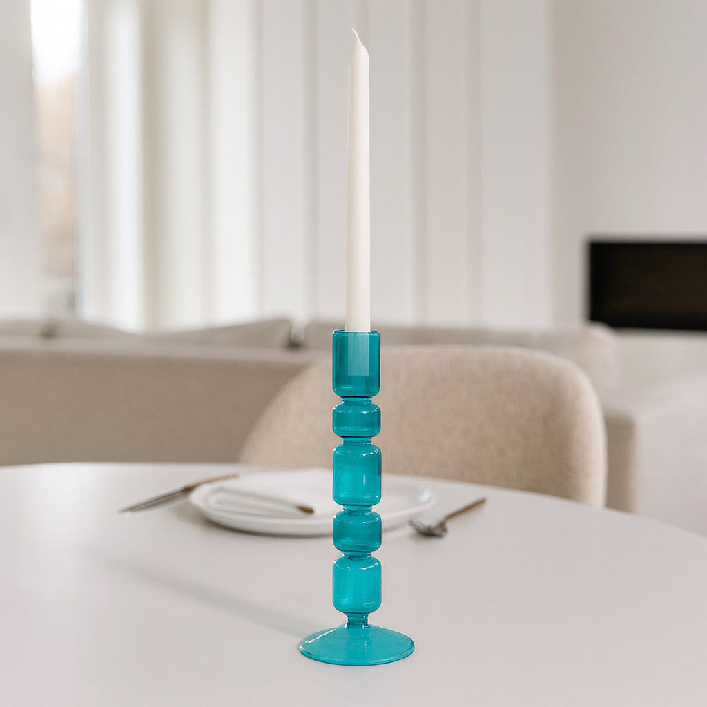Isle Blue Candle Holder