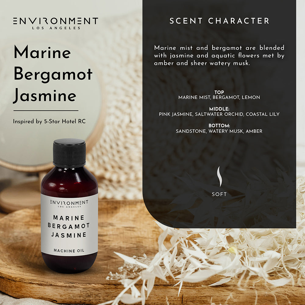2oz Marine | Bergamot | Jasmine Machine Diffusing Oil (Inspired by The Ritz Carlton Hotel®) - Ornate Home
