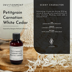 2oz Petitgrain | Carnation | White Cedar Machine Diffusing Oil (Inspired by YSL L'Homme®) - Ornate Home