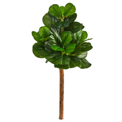 3.5’ Artificial Fiddle Leaf Tree (No Pot) - Ornate Home