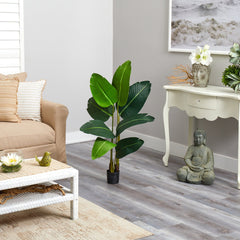 3.5’ Traveler's Palm Artificial Tree - Ornate Home