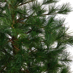 3.5’ Yukon Mixed Pine Artificial Christmas Tree with 213 Bendable Branches in Sand Colored Urn - Ornate Home