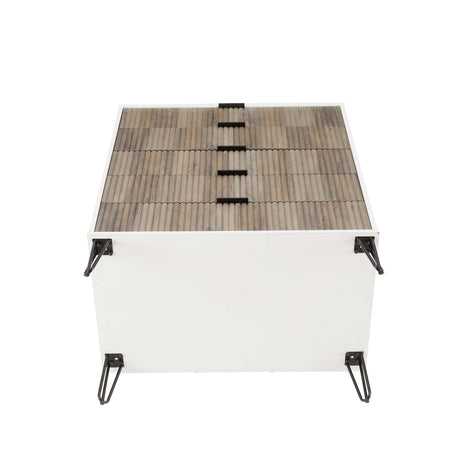 3-Piece DUMBO 5-Drawer Tall Dresser, DUMBO 3-Drawer Standard Dresser and DUMBO Nightstand 2.0 in White and Grey - Ornate Home