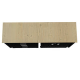 3-Piece Fortress Mobile Space-Saving Garage Cabinet and Worktable 3.0 in Charcoal Grey - Ornate Home