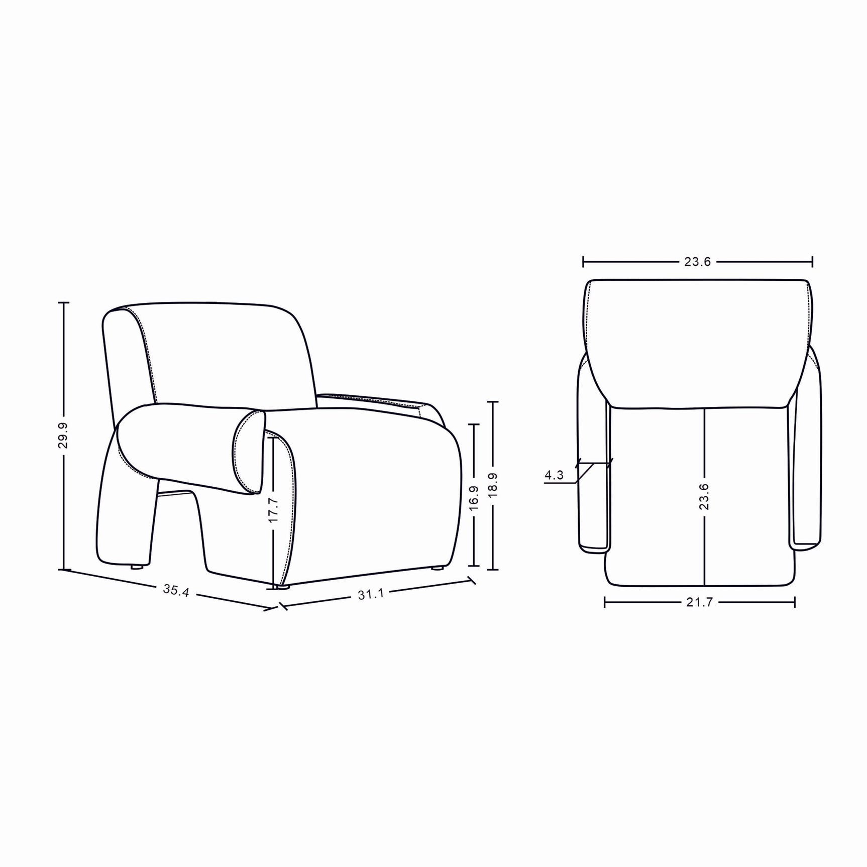 3-Piece Verandah 90.6" Sofa, 112" XL Sofa and Accent Chair in Beige - Ornate Home