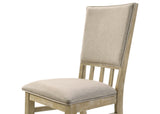 Brutus Wheat 19"W Fabric Dining Chair (Set of 2)