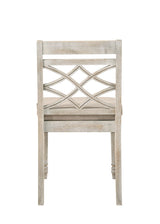 Havanna Off White 19"W Fabric Dining Chair (Set of 2)