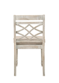 Havanna Off White 19"W Fabric Dining Chair (Set of 2)
