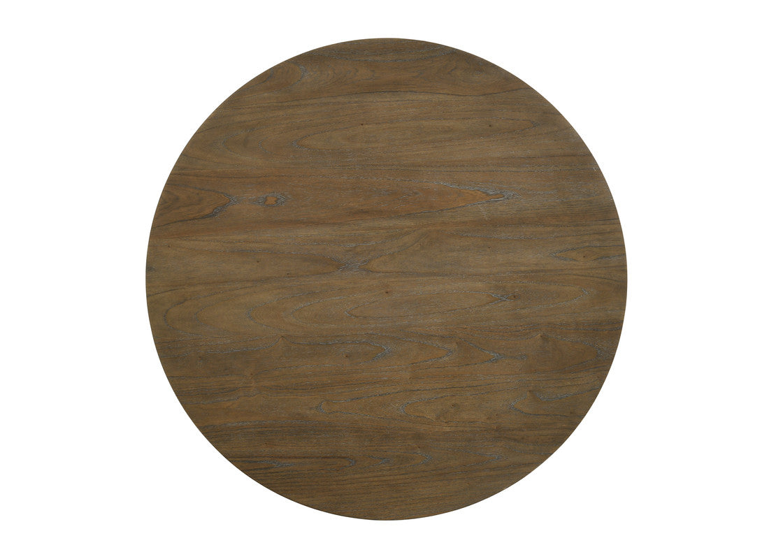 Havanna Vintage Walnut/Off White 47" Round Dining Table