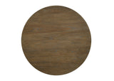 Havanna Vintage Walnut/Off White 47" 5-Piece Round Dining Set
